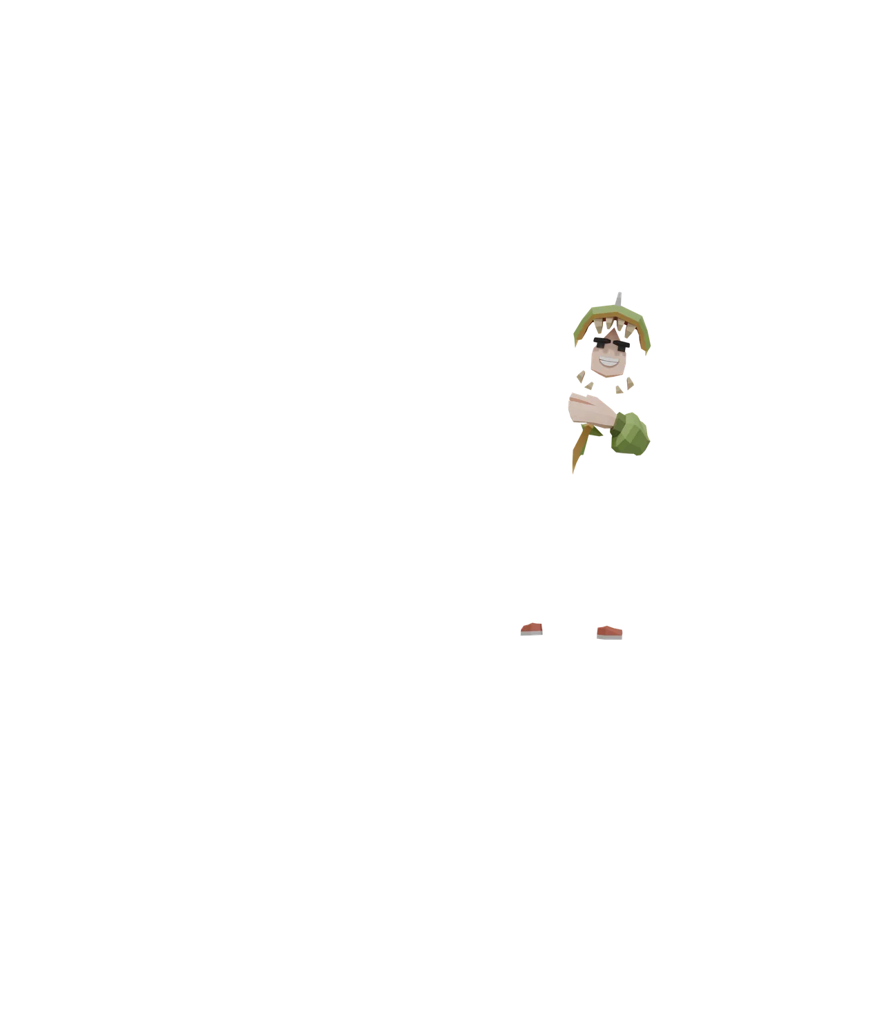 A kid in a dinosaur onesie leaning on a phone running the Quiddo app
